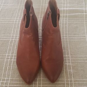 Frye Reina anklet leather booties